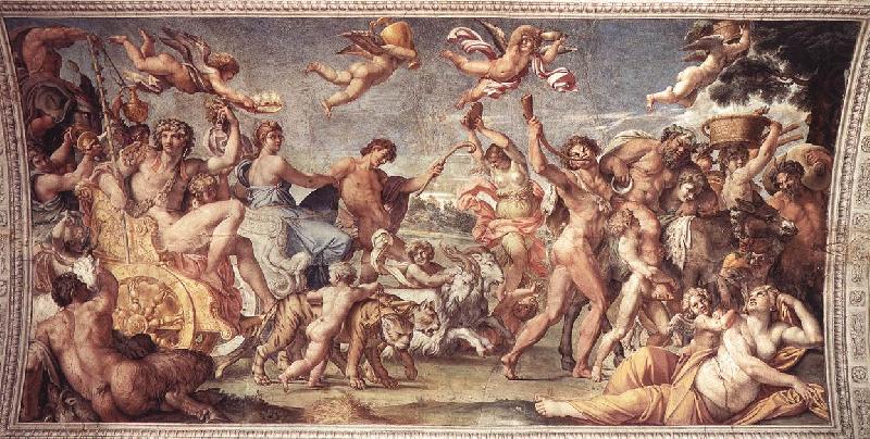 Triumph of Bacchus and Ariadne sdg, CARRACCI, Annibale